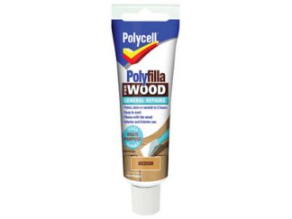 Polycell Polyfilla For Wood General Repairs Tube Medium 75g (5010212584125) PLCWGRM75