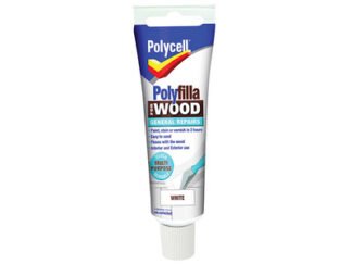 Polycell Polyfilla For Wood General Repairs Tube White 75g (5010212584149) PLCWGRW75