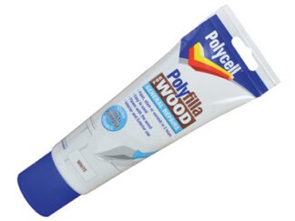 Polycell Polyfilla for Wood General Repairs White Tube 330g (5010212584224) PLCWGRWH330