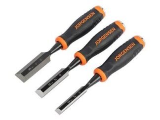 Pony Jorgensen Woodworking Chisel Set, 3 Piece (0044295704502) PNY70450