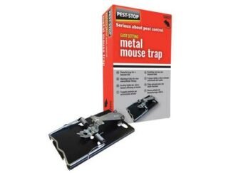 Pest-Stop (Pelsis Group) Easy Setting Metal Mouse Trap (5014055001023) PRCPSESMT