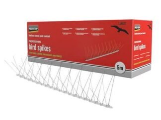 Pest-Stop (Pelsis Group) Professional Bird Spikes 50cm Metal Strips (Pack 10) (5014055001948) PRCPSPBS10