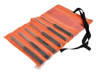 Priory 145-S6 Long Series Pin Punch Set 6 Piece (5055255601934) PRI145SET6