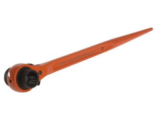Priory 603 Reversible Ratchet Spanner Podger 19 x 21mm Hi-Vis (5055255600876) PRI603