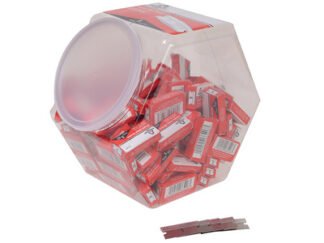 Personna Regular-Duty Single Edge Razor Blades 100 Packs of 5 Blades in Jar (024500664079) PSA660407CJA