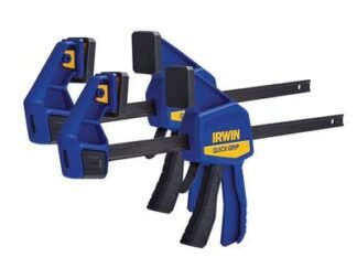 Irwin Quick-Change™ Medium-Duty Bar Clamp 300mm (12 Inch) (Twin Pack) (0385485122592) Q/G5122QC