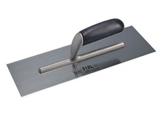 Ragni R318L Plasterers Finishing Trowel Plastic Handle 14 x 4.3/4in (8006415014306) RAG318L