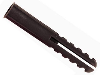 Rawlplug Brown Plastic Plugs Screw Size No.10-14 (10 x (Card 100) (5010445672330) RAW67233