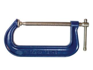 Irwin 121 Extra Heavy-Duty Forged G-Clamp 200mm (8in) (0734442032168) REC1218