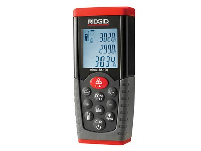 Ridgid 36158 Micro LM-100 Laser Distance Measure 50m (0095691361585) RID36158