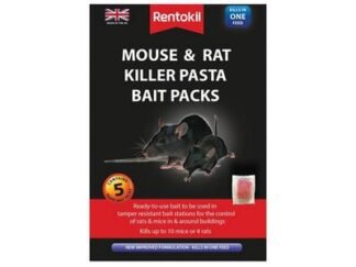Rentokil Mouse & Rat Killer Pasta Bait (Sachets 5) (5012607008360) RKLFMR51