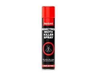 Rentokil Insectrol Moth Killer Spray 300ml (5012607009107) RKLFS139 *Restrictions - See Description*