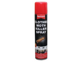 Rentokil Clothes Moth Killer Spray 300ml (5012607007806) RKLPSC100