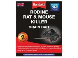 Rentokil Rodine Rat & Mouse Killer Grain Bait (Sachets 2) (5012607008421) RKLPSMR11