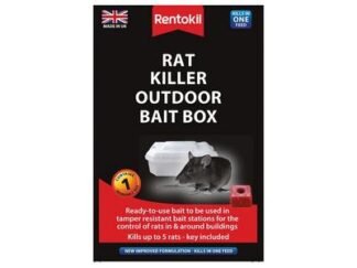 Rentokil Rat Killer Outdoor Bait Box (5012607008568) RKLPSR71