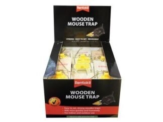 Rentokil Wooden Mouse Trap (Bulk Pack 30) (5012607007929) RKLPWL01