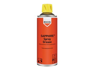 Rocol SAPPHIRE® Spray Grease 400ml (5024747343058) ROC34305