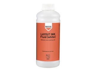 Rocol LAYOUT INK Fluid White 1 litre (5024747570447) ROC57044