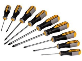 Roughneck Screwdriver Set, 9 Piece (0025997221979) ROU22197
