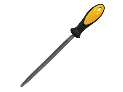 Roughneck Handled Extra Slim Single Cut File 200mm (8in) (0025997303682) ROU30368