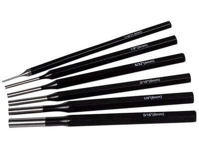 Roughneck Parallel Pin Punch Set 6 Piece (0025997311786) ROU31178