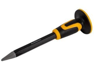 Roughneck Concrete Chisel With Guard 300 x 25 x 4mm Point (0025997319980) ROU31998