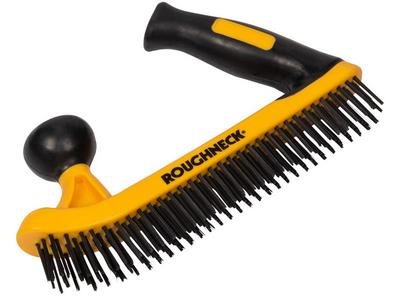 Roughneck Two-Handed Wire Brush Soft-Grip (0025997520522) ROU52052