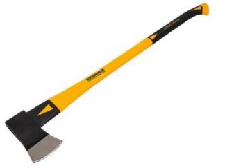 Roughneck Felling Axe Fibreglass Handle 1.6kg (3.1/2 lb) (0025997656443) ROU65644 *Restrictions - See Description*