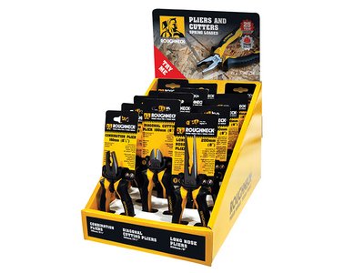 Roughneck Pliers Counter Display 14 Piece (5057902999944) ROUCOMB1CDU