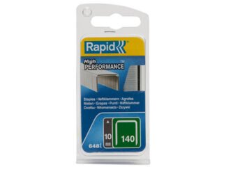 Rapid 140/10NB 10mm Galvanised Staples (Narrow Box 650) (3221631095150) RPD14010NB