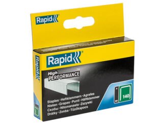 Rapid 140/12 12mm Galvanised Staples (Box 2000) (7313469140044) RPD14012