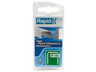 Rapid 140/6NB 6mm Galvanised Staples (Narrow Box 970) (3221631095136) RPD1406NB