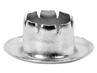 Rapid Eyelets 8mm Pack of 25 + Metal 2 Piece Anvil (4051661013713) RPD5000411