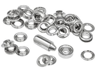 Rapid Eyelets 12 x 23mm (25) + Metal 2 Piece Anvil (4051661013737) RPD5000413