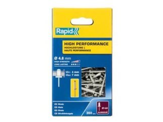 Rapid High Performance Rivets 4.8 x 10mm (Box 350) (4051661035197) RPD5001435