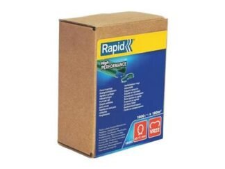 Rapid VR22 Fence Hog Rings Pack 1600 Galvanised Boxed (3221631088107) RPDVR22GA160