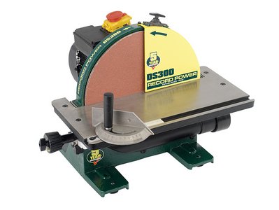 Record Power DS300 Cast Iron Disc Sander 305mm (12 Inch) (5055151147598) RPTDS300