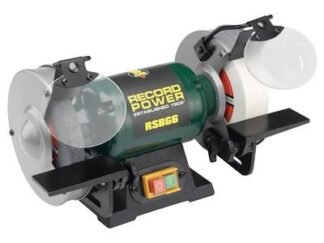 Record Power RSBG8 200mm (8in) Bench Grinder 550W 240V (5055151192314) RPTRPBG8