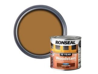 Ronseal 10 Year Woodstain Antique Pine 250ml (5010214886654) RSL10WSAP250