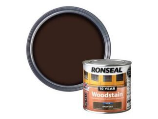 Ronseal 10 Year Woodstain Dark Oak 250ml (5010214886692) RSL10WSDO250