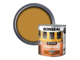 Ronseal 10 Year Woodstain Natural Oak 2.5 litre (5010214886944) RSL10WSNO25L