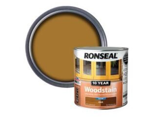 Ronseal 10 Year Woodstain Oak 750ml (5010214886791) RSL10WSO750 *Restrictions - See Description*