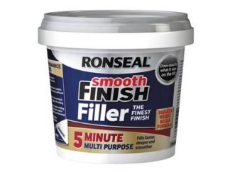 Ronseal 5 Minute Multipurpose Smooth Finish Filler Tub 290ml (5010214865635) RSL5MF290ML