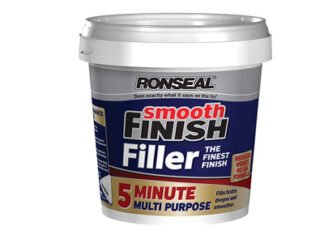 Ronseal Smooth Finish 5 Minute Multipurpose Filler Tub 600ml (5010214865642) RSL5MF600ML