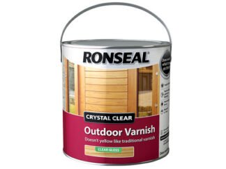 Ronseal Crystal Clear Outdoor Varnish Matt 750ml (5010214873685) RSLCCODVM750 *Restrictions - See Description*