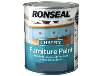 Ronseal Chalky Furniture Paint Midnight Blue 750ml (5010214874880) RSLCFPMB750