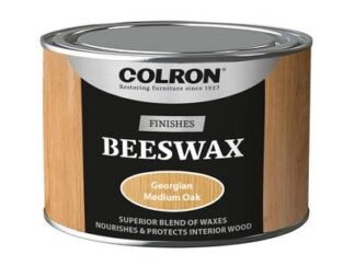 Ronseal Colron Refined Beeswax Paste Medium Oak 400g (5010214845477) RSLCRPBWGMO4