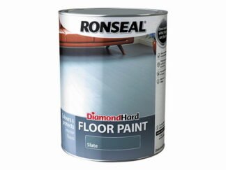 Ronseal Diamond Hard Floor Paint Satin Slate 5 litre (5010214861095) RSLDHFPSL5L