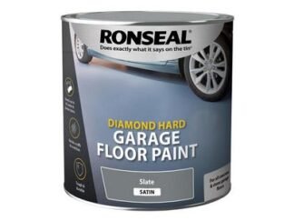 Ronseal Diamond Hard Garage Floor Paint Slate 2.5 litre (5010214857616) RSLDHGFPS25L