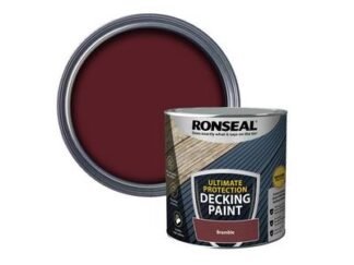 Ronseal Ultimate Protection Decking Paint Bramble 2.5 litre (5010214891429) RSLDPB25L *Restrictions - See Description*